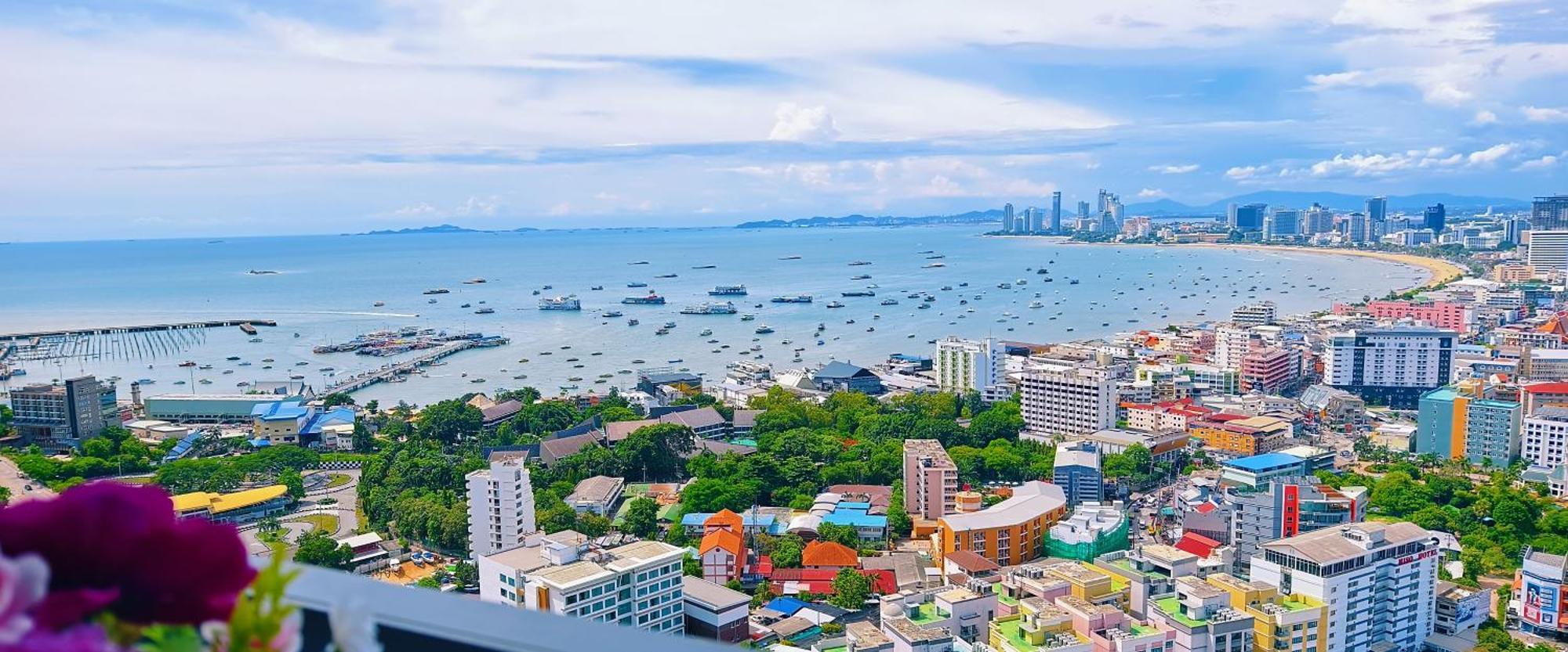 South Delux View Near Walking Street Appartement Pattaya